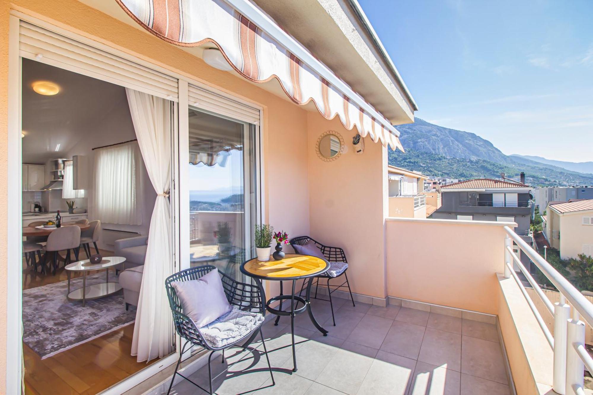 Apartment Anita With Amazing Sea View Makarska Eksteriør billede
