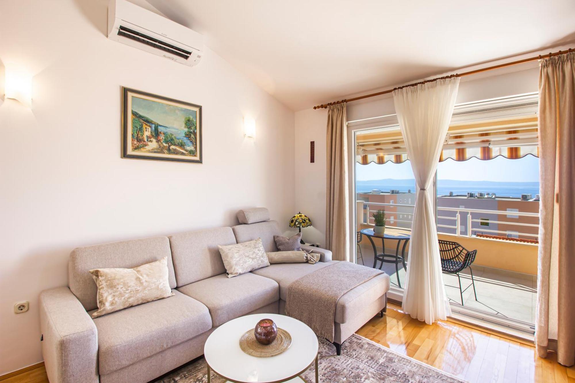 Apartment Anita With Amazing Sea View Makarska Eksteriør billede